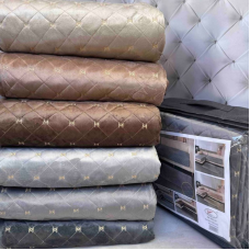 Комплект Дивандек 3в1 Chanel з велюру