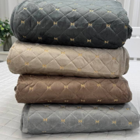 Комплект Дивандек 3в1 Chanel оксамит з велюру