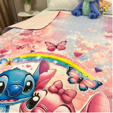 Ковдра-покривало дитяча Ліло і Стіч 150х210 см