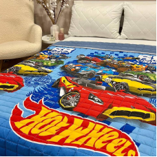Ковдра-покривало дитяча Hot Wheels 150х210 см
