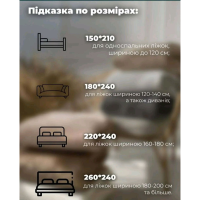 Покривало із велюру двостороннє Однотон 180х240 см